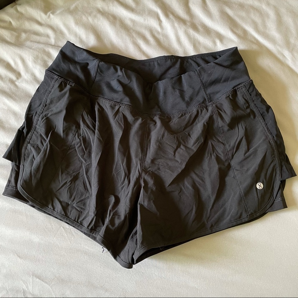 SOLD ON MERC 🌿 Black Workout Shorts